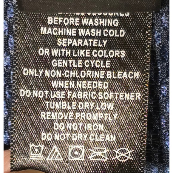 Zero Exposure Youth Ski Snowboard Jacket Blue‎ Black Hooded Winter Size 18/20 - Picture 14 of 14